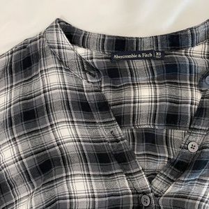 abercrombie & fitch flannel shirt